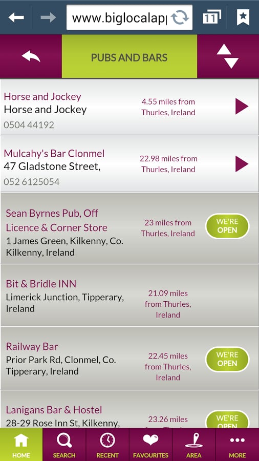 Big Local App Ireland截图1