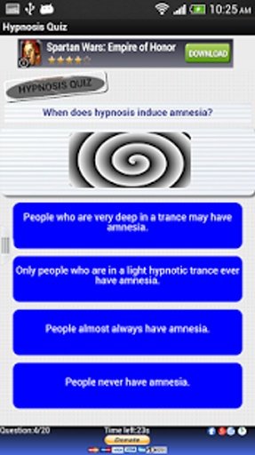 Hypnosis Quiz截图5