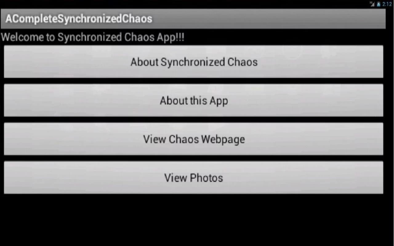 Synchronized Chaos2截图1
