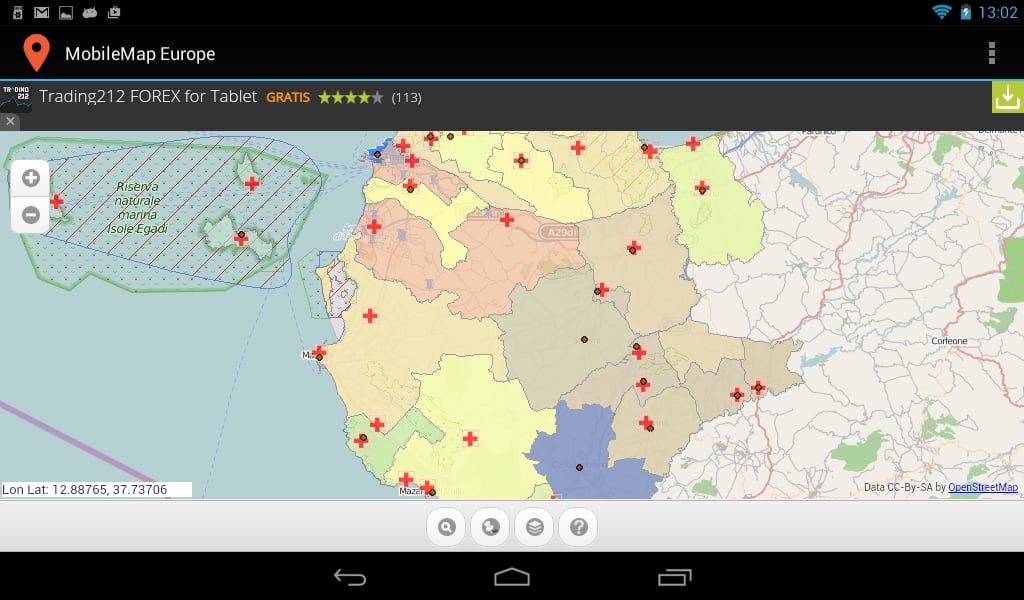 MobileMap Europe (Beta)截图3