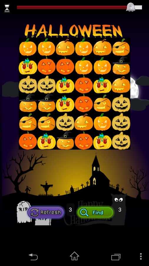 Halloween Pumpkin Match截图1