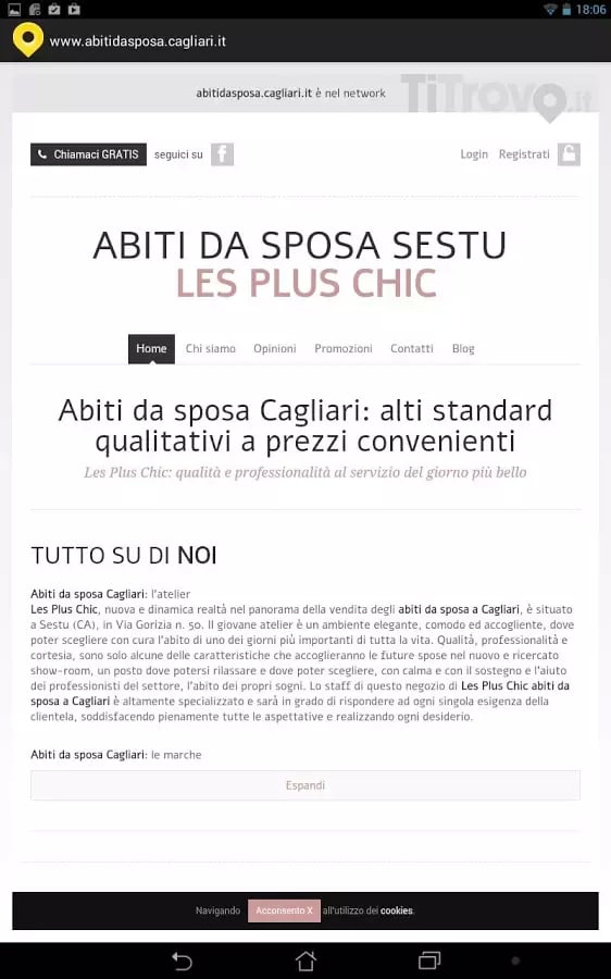 Abiti da sposa Cagliari截图2