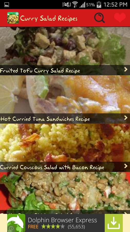 Curry Salad Recipes截图1