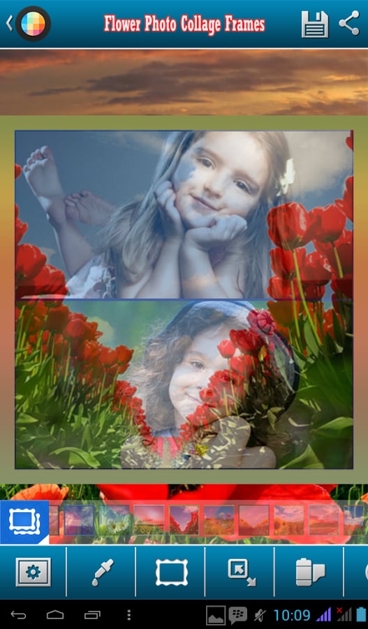 Flower Photo Collage Fra...截图3