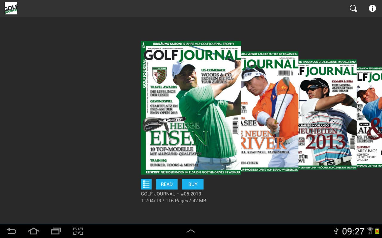 GOLF JOURNAL截图4