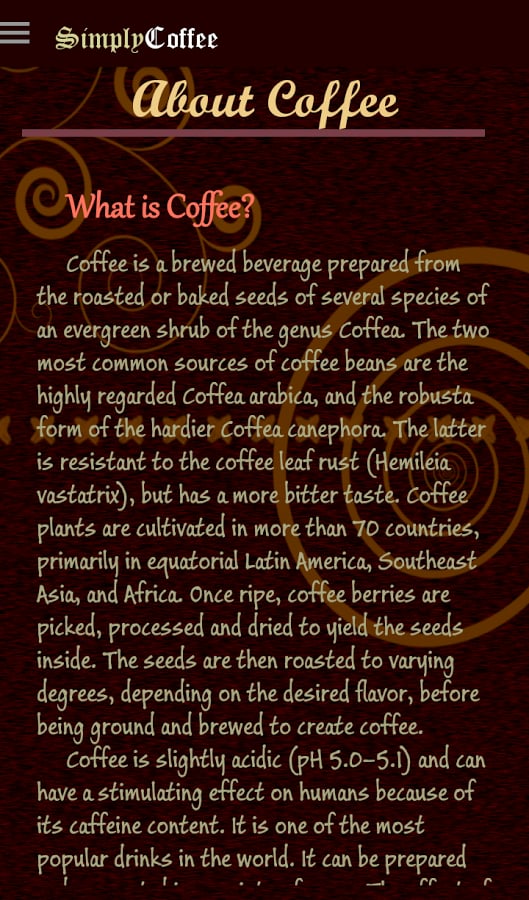 Simply Coffee截图1