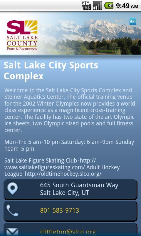 Salt Lake Parks & Recreation截图1