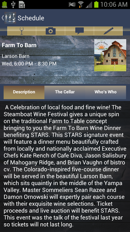 Steamboat Wine Festival截图4