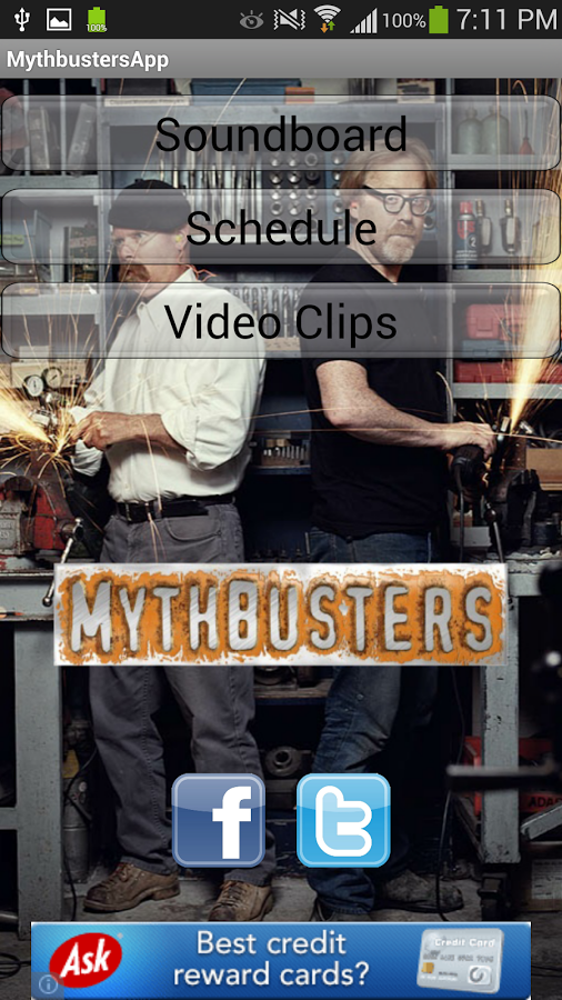 MythBusters Sounboard/Schedule截图1