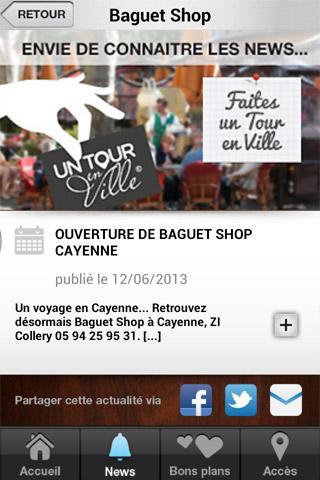 BAGUET SHOP - MARTINIQUE截图3