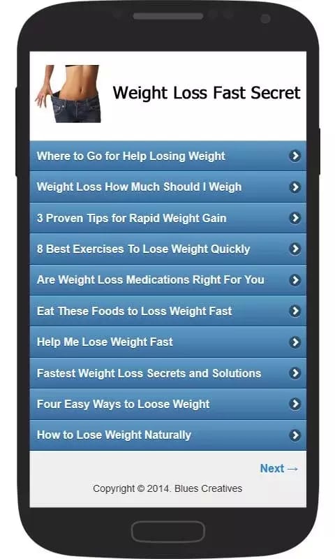 Weight Loss Fast Secret截图1