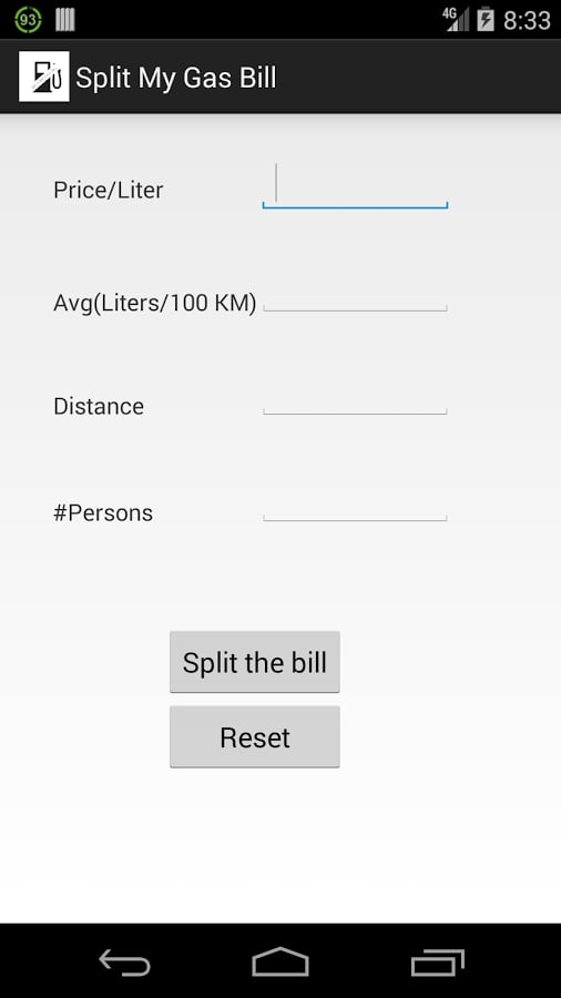 Split My Gas Bill截图1