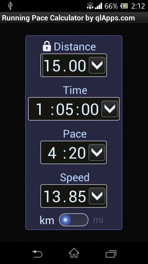 Running Pace Calculator截图10