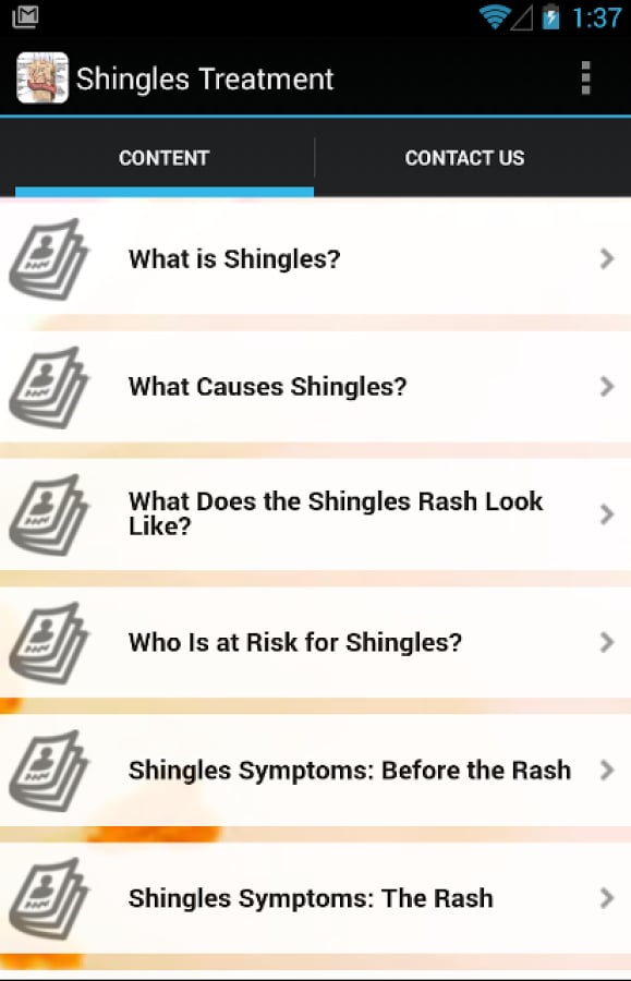 Shingles Symptoms Treatm...截图5