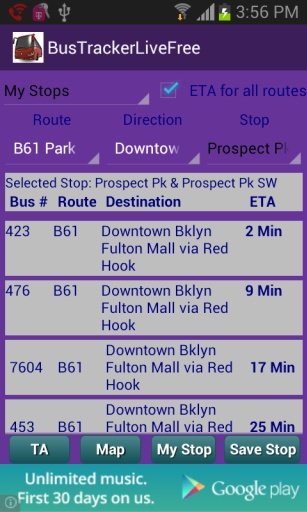 Bus Tracker Live Free截图1