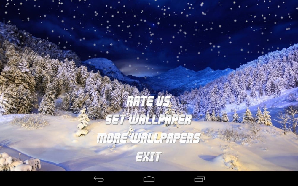 Falling Snow Free LWP截图6