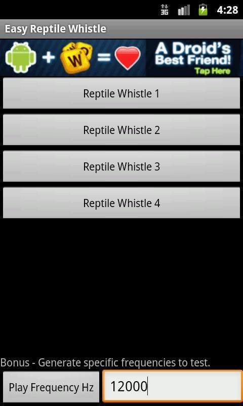 Easy Reptile Whistle截图1