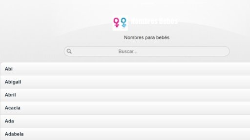 Nombres para bebes截图1