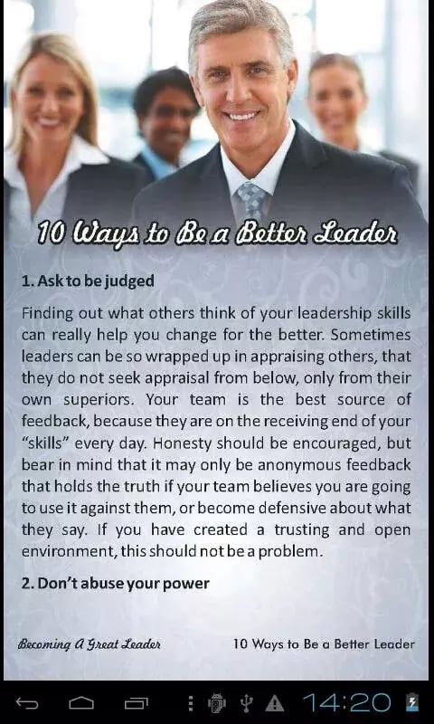 Becoming A Great Leader截图5