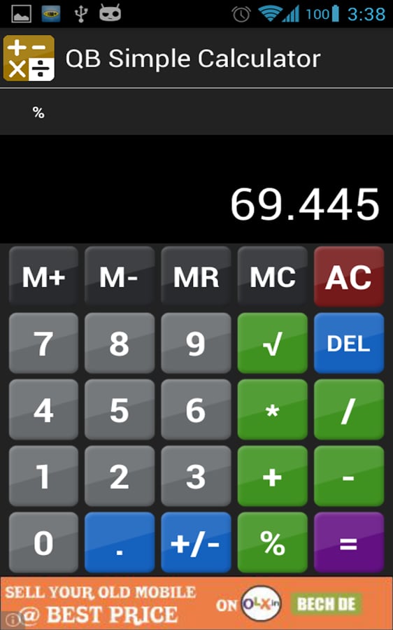 QB Simple Calculator截图3