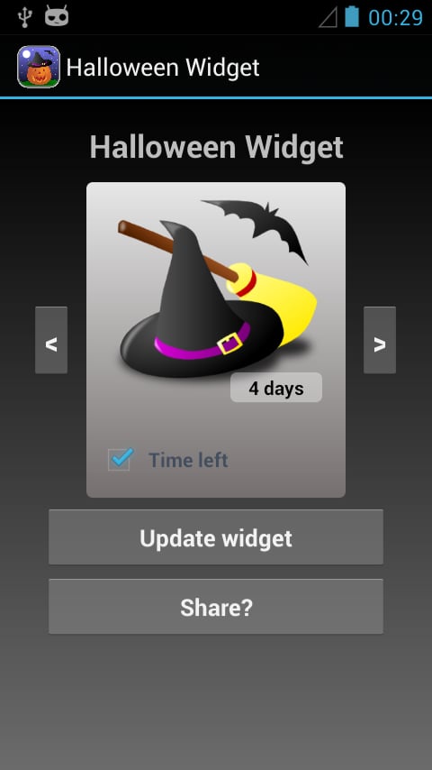 Halloween Widgets &amp; Coun...截图3