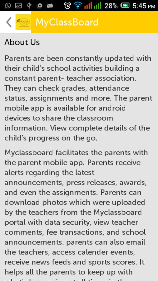 Glendale Parent Portal截图2