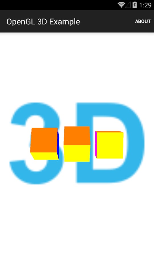 OpenGL object 3D example截图2