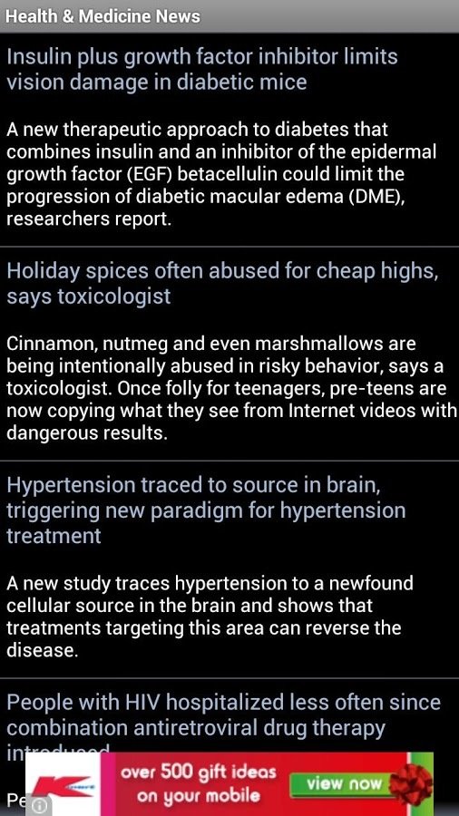 Daily Science RSS截图1