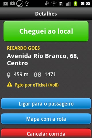 Barra Service Taxista截图2