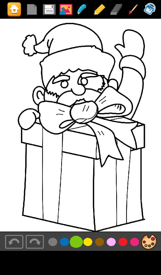 Santa Claus Coloring截图4