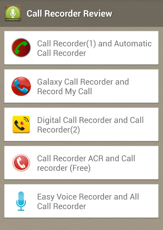 Call Recorder Review截图1