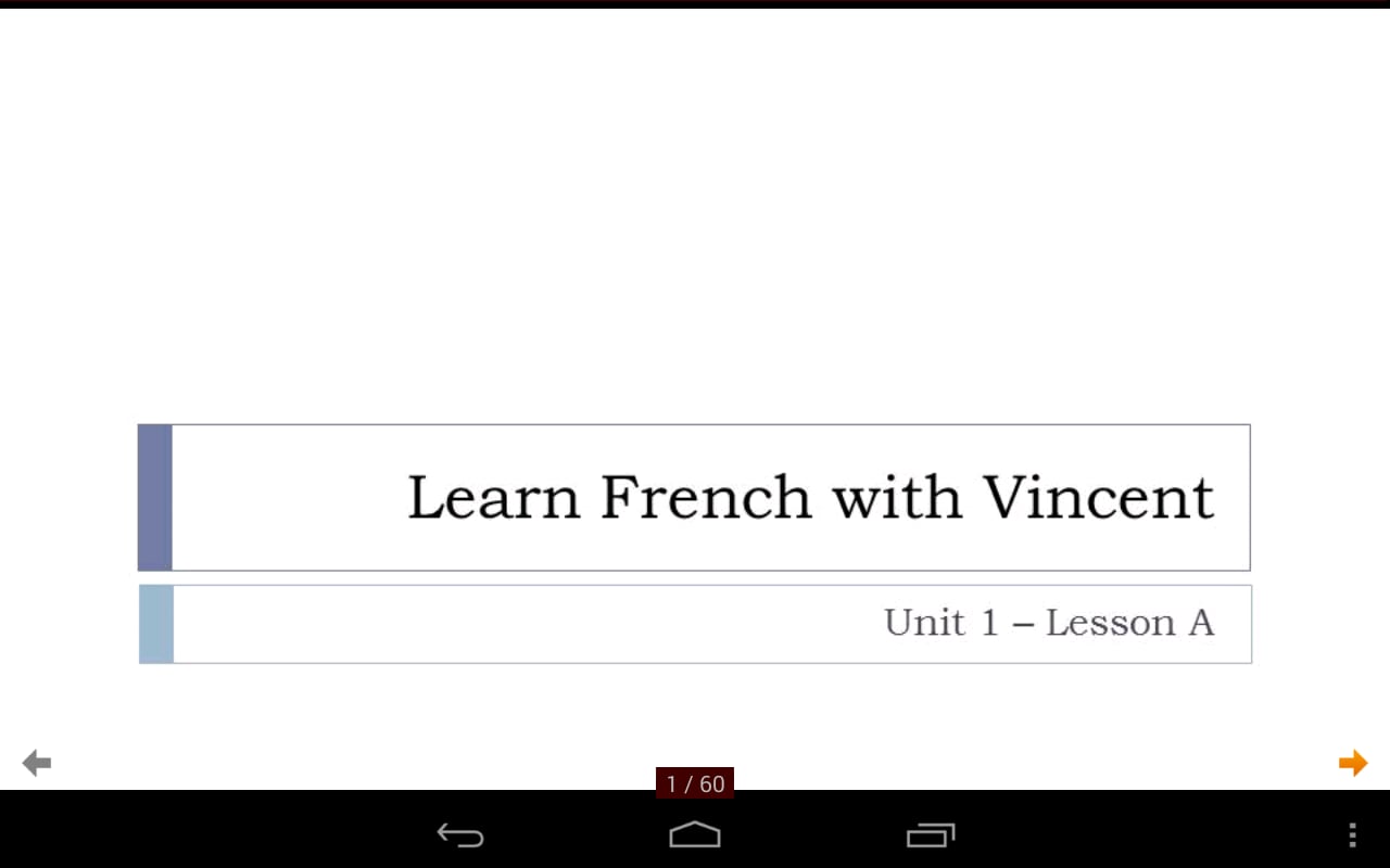 French with Vincent - Un...截图2