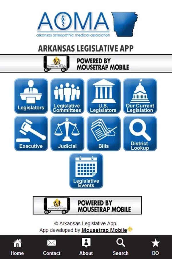 AOMA Arkansas Legislativ...截图2