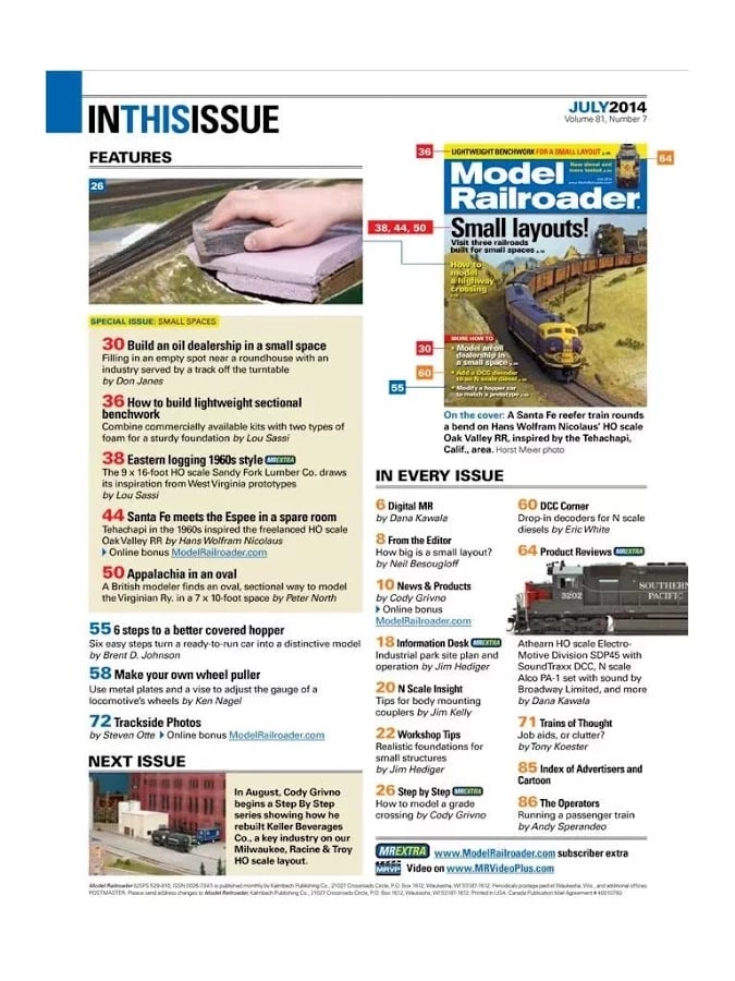 Model Railroader Issue A...截图7