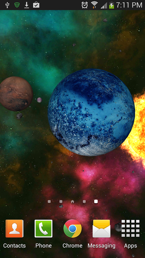 Orbit Space 3D LWP Free截图3