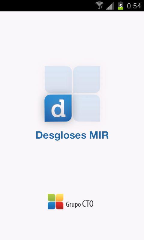 Desgloses MIR截图1