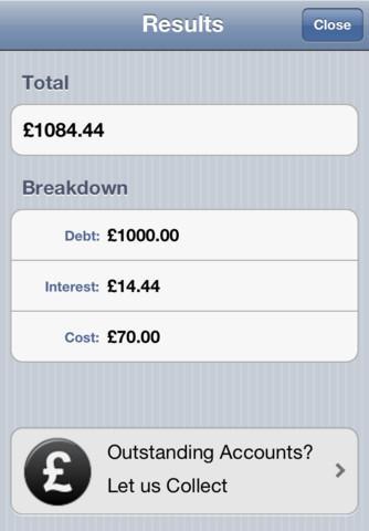Late Payment Calculator (UK)截图3