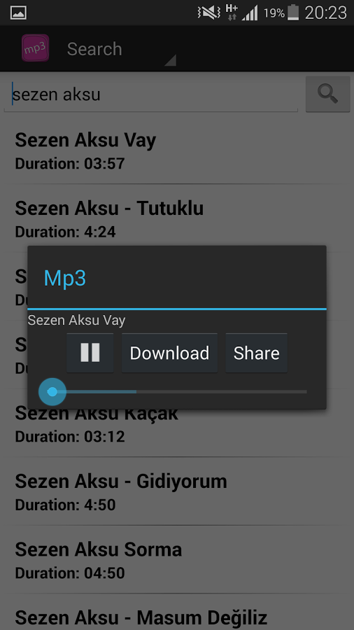 Mp3 Search,Listen,Download截图1