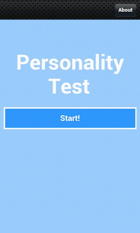 Free Personality Test截图1