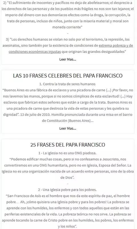 Frases del Papa Francisc...截图5