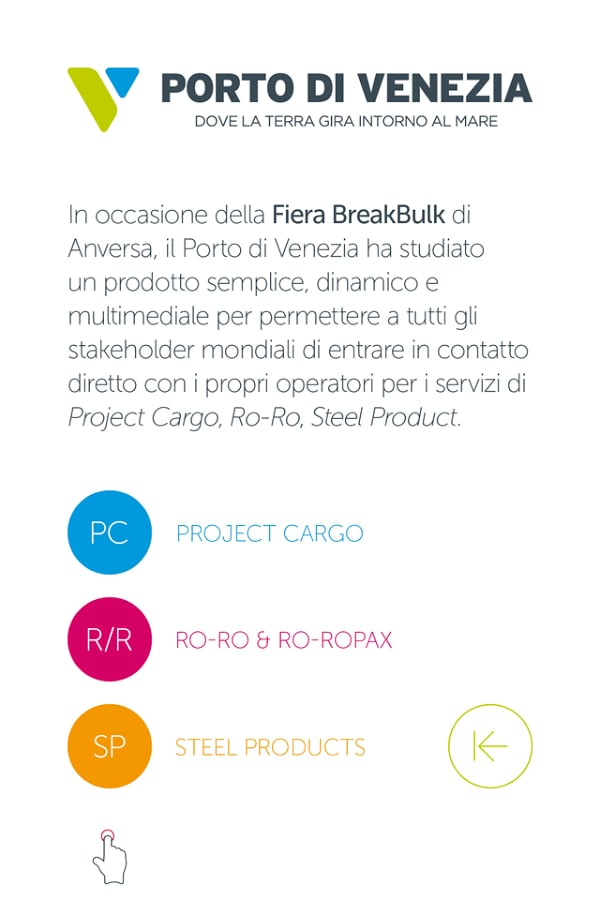 Porto di Venezia - Digital Business Card截图6