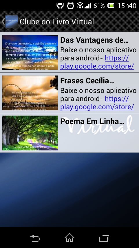 Clube do Livro Virtual截图7