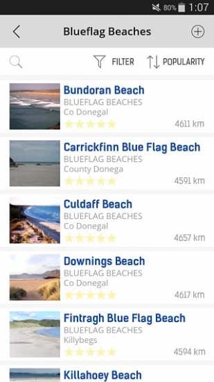 County Donegal Tourism App截图5