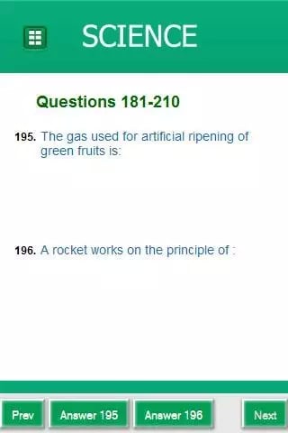 Science Quiz - 200+ ques...截图4