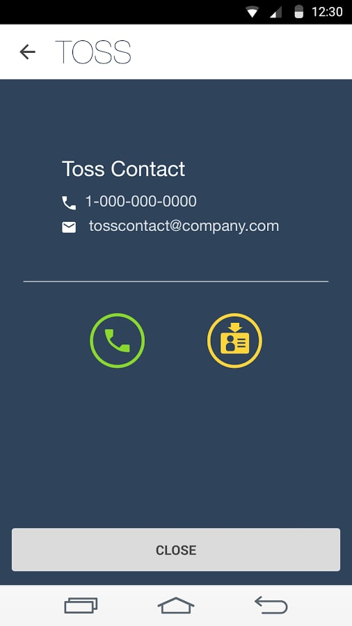 Toss Contact截图4