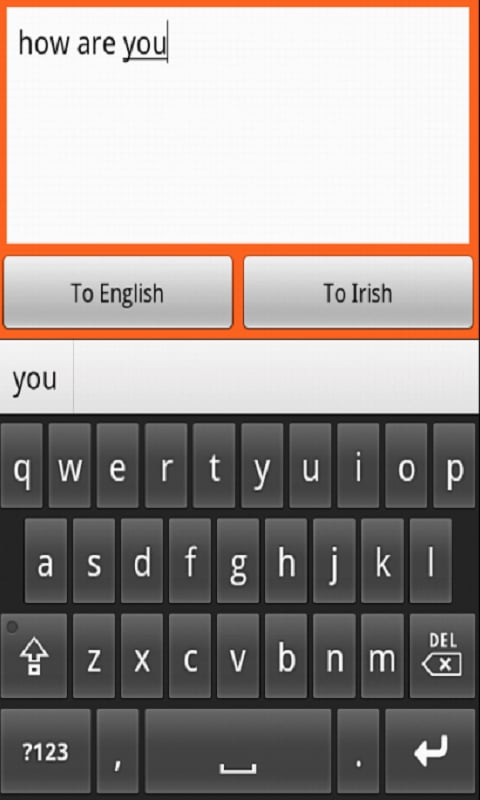 Irish Translator截图2