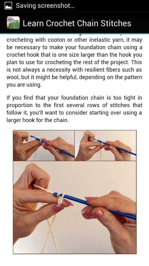 Crochet Chain Stitches截图3