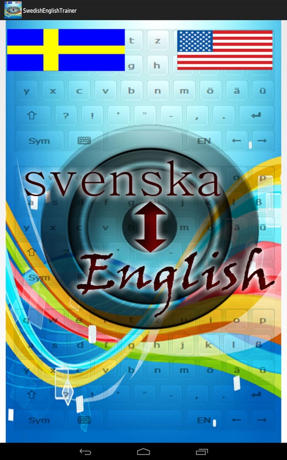 Swedish - English Verb T...截图1