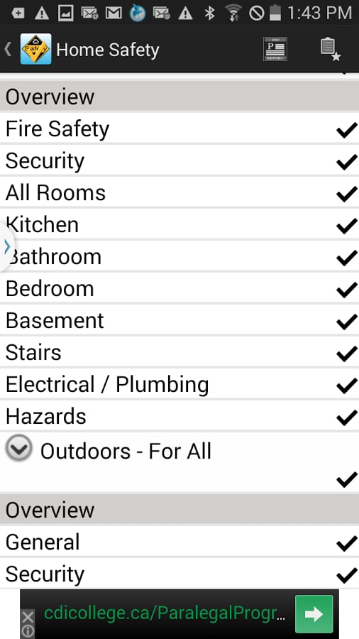 Home Safety Checklist截图9