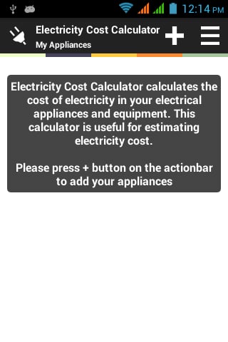 Electricity Cost Calcula...截图1